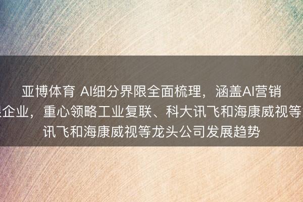 亚博体育 AI细分界限全面梳理，涵盖AI营销、医疗与办公界限企业，重心领略工业复联、科大讯飞和海康威视等龙头公司发展趋势