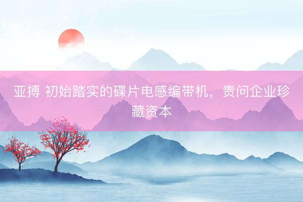 亚搏 初始踏实的碟片电感编带机，责问企业珍藏资本